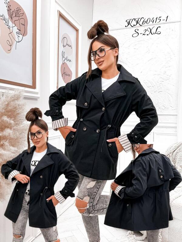 Kurtki damskie cienki Roz S-2XL, 1 Kolor Paczka 5 szt 1